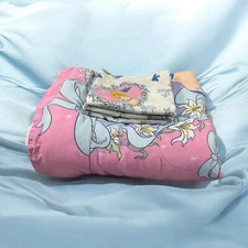 Disney Cinderella Reversible 84”x64” Comforter & 3 Window Valances [Vintage]