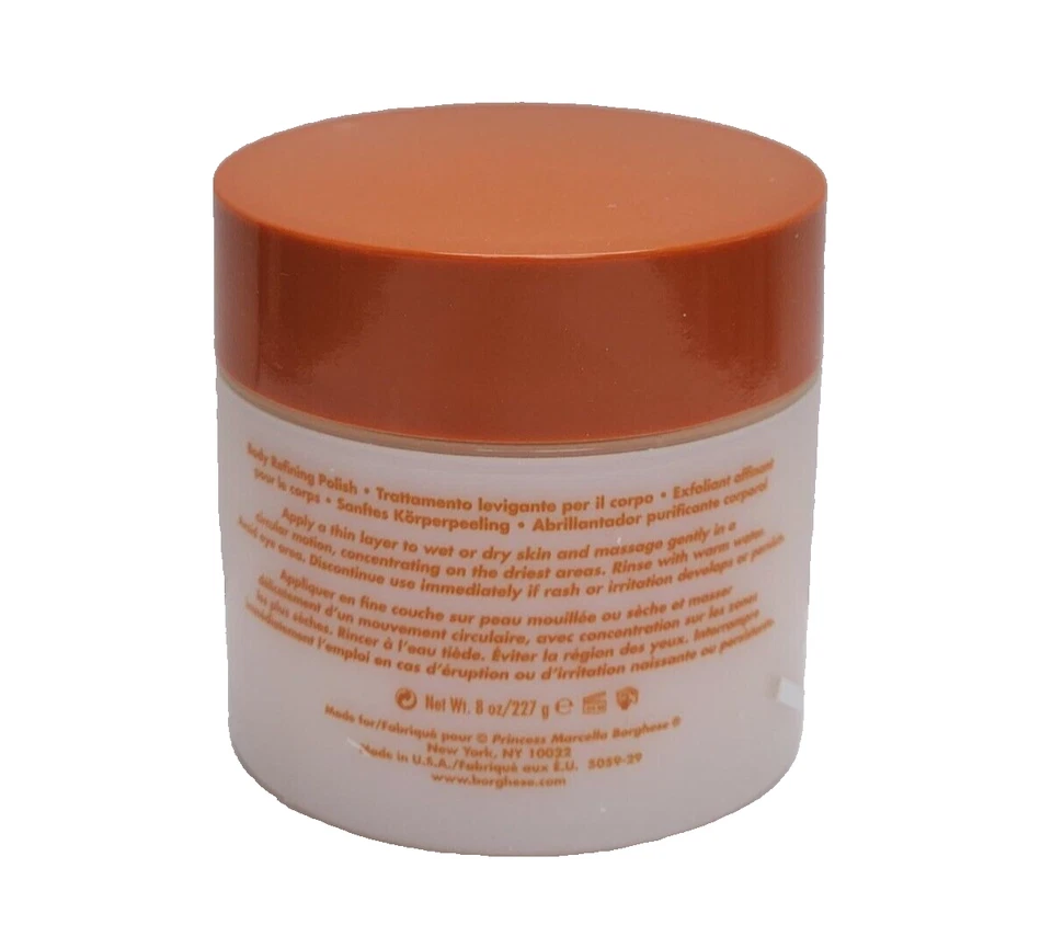 ESMALTE REFINADOR CORPORAL BORGHESE 8 oz ESFOLIANTE VER DETALHES - Imagem 4 de 4