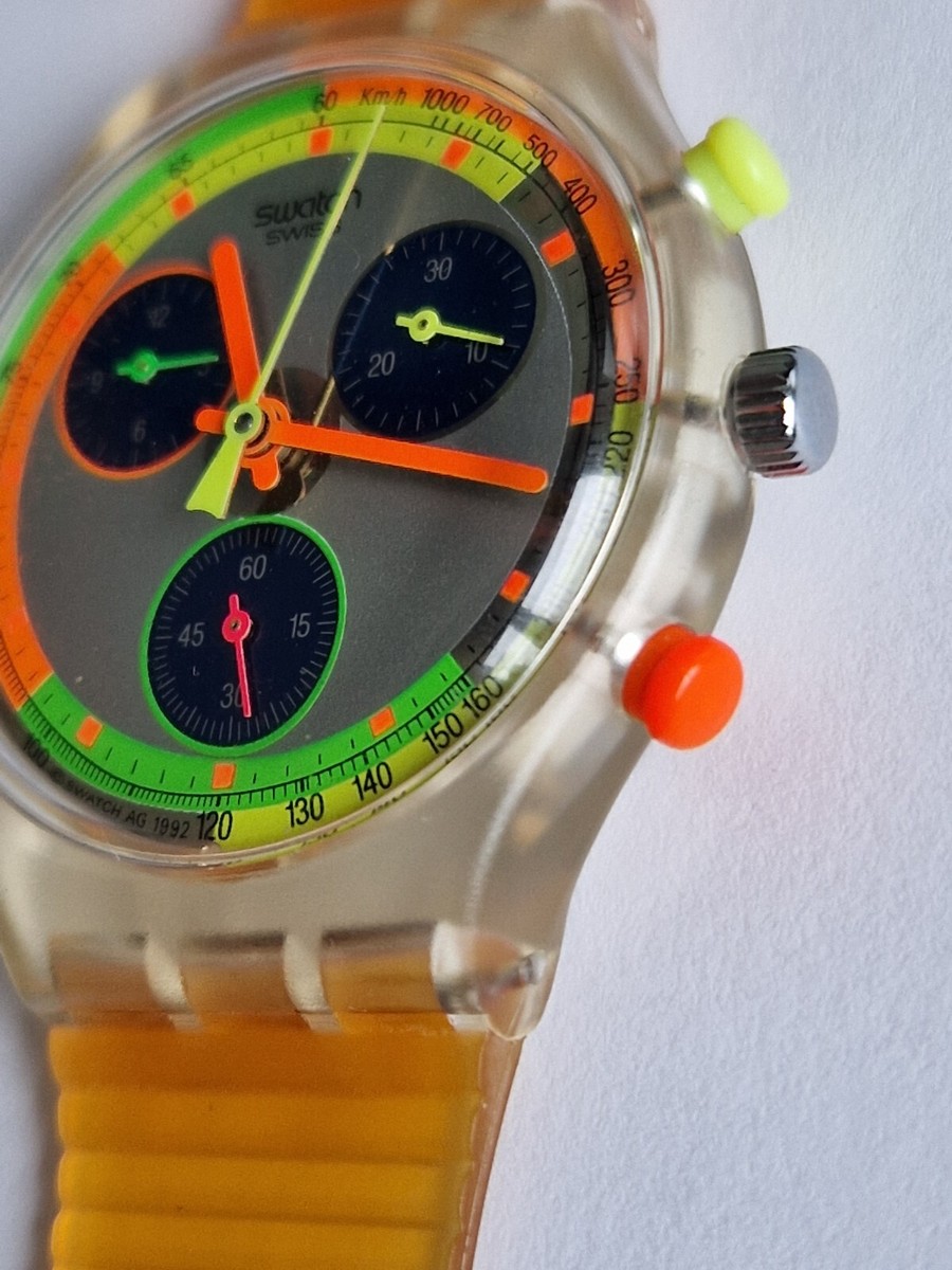 JELLY STAG - SWATCH CHRONO - SCK104 - New unworn mint | eBay