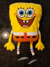 NICKELODEON SPONGEBOB SQUAREPANTS 24" Large Plush Patrick Squidward Yellow 2002