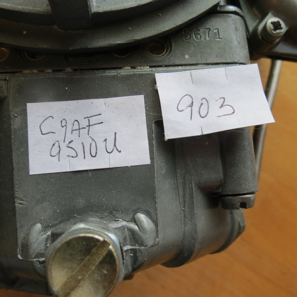1969-1970 Ford Shelby Mustang 428 CJ SCJ Holley Carburetor