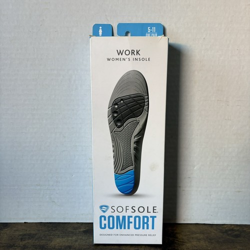 Sof Sole Full Length Women’s Work Shoe Insoles - New - Picture 2 of 10