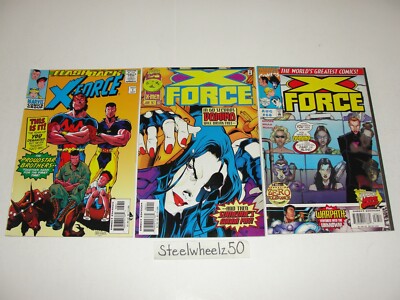 X-Force 9 Comic Lot Marvel 1997 #62 68 70 71 72 73 74 75 Minus 1