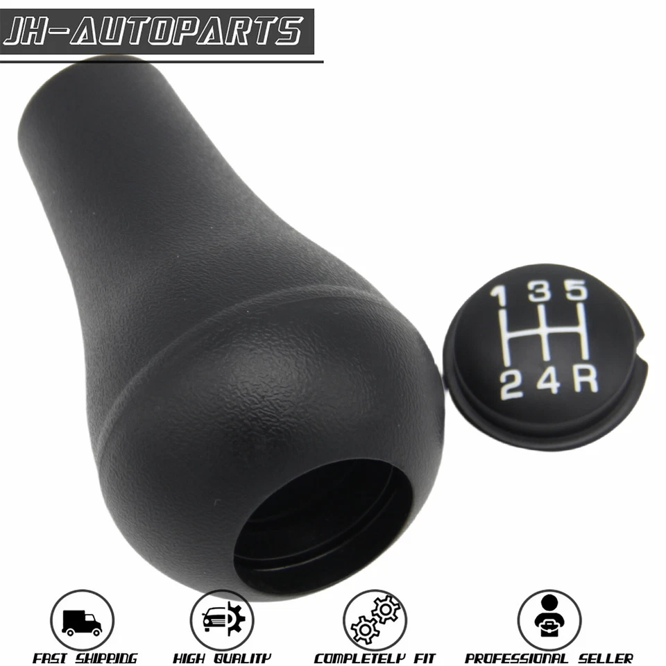 Pomo de cambio de 5 velocidades para Dodge Ram 1500 2500 Jeep Wrangler Cherokee 52104174 Foto 2 de 4