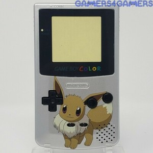 Pokemon Eevee Gameboy Color Diy Handheld Housing Shell Gbc Backlit Ips Glow Ebay