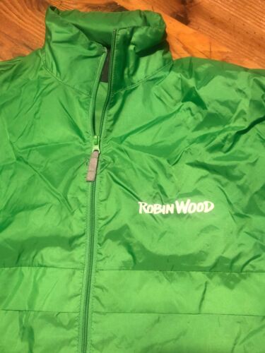 B&C Damen Herren Unisex Regenjacke Windbreaker Größe: M Grün Nylon - Bild 2 von 6
