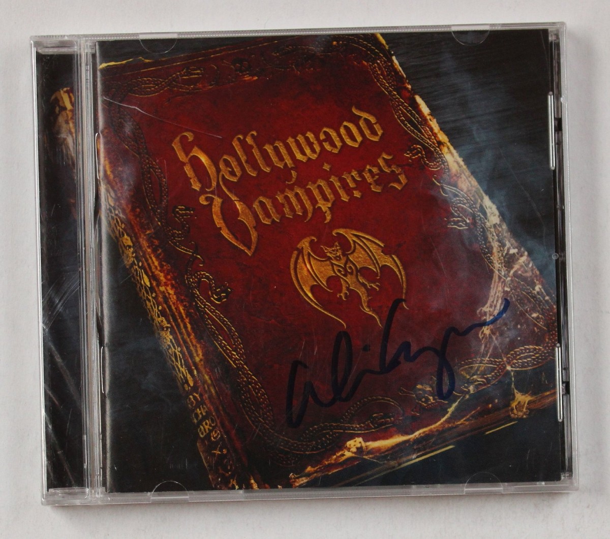 Hollywood Vampires ハリウッド・ヴァンパイアーズ VIPサイン Hollywood Vampires Hollywood Vampires US CD 2015 Signed By Alice