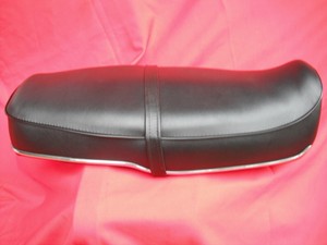 Honda Superhawk Cb72 250 Cb77 305 Seat Cover Kit Complete W Chrome Trim Strip Ebay