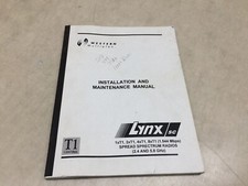 Western Multiplex Lynx SC Installation and Maintenance Manual T1