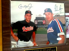 NOLAN RYAN/CAL RIPKEN JR DUAL 8X10 AUTO!!!🔥JSA!!👌 8x10 Display Piece!!⚾️⭐️⭐️💯