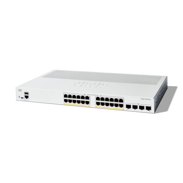 Cisco - Switching CATALYST 1300 24-PORT GE POE 4X1G SFP