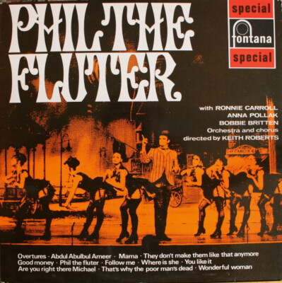 Ronnie Carroll, Anna Pollak, Bobbie Britton - Phil The Fluter (LP)