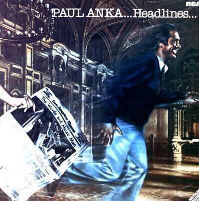 Paul Anka - Headlines LP (VG+/VG+) '