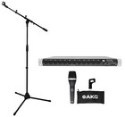 PRESONUS Studiolive 16R 16-Ch. Digital Stage Box Mixer+AKG Microphone+Mic Stand