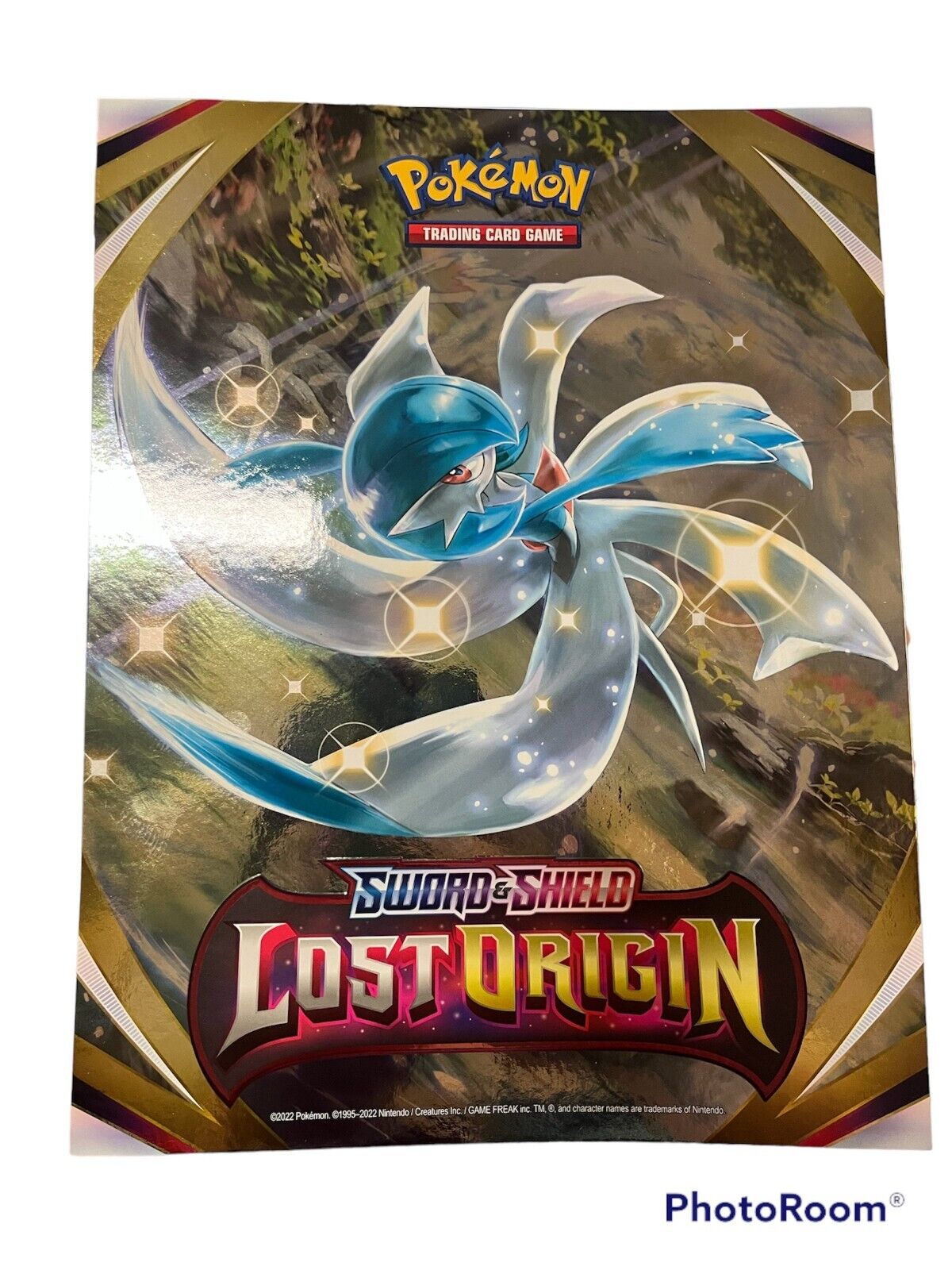 Pokemon Lost Origin Promotional Counter Sign Foiled Shiny Gardevoir