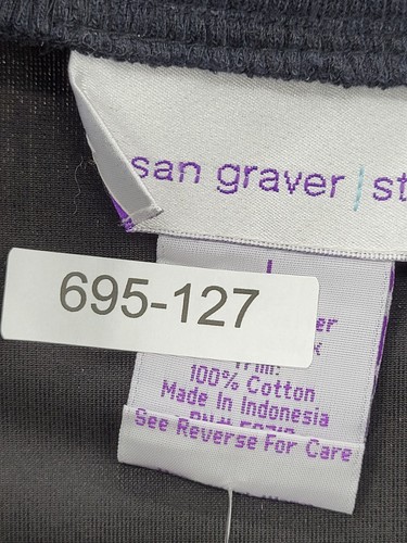 Susan Graver Jacket Womens Large Black Brown Velvet Animal Print Zip Up Bomber - Picture 8 of 8