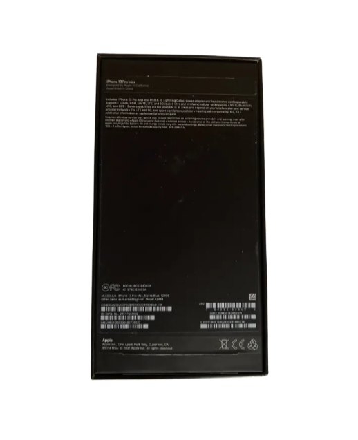Apple iPhone 13 Pro Max Box - BOX ONLY NO PHONE OR Apple iPhone 13 Pro Max Box - BOX ONLY NO PHONE OR