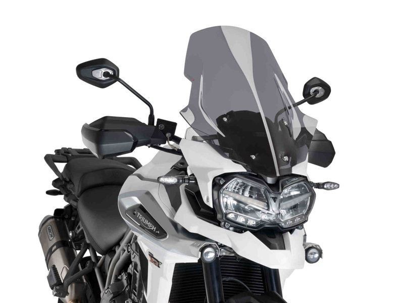 Puig Dark Smoke Touring Screen Triumph Tiger Explorer 1200 XCX 2018-2021