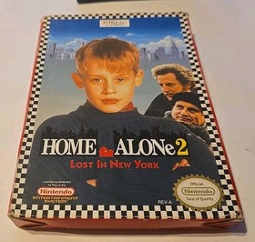 Home Alone 2: Lost in New York (Nintendo Entertainment System 1992) NES Game Box