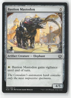 Bastion Mastodon 197 Common Kaladesh Magic: The Gathering Near Mint