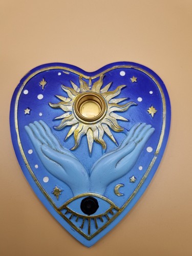 Fortunes Of The Sun Palmistry Incense Burner 15Cm NEW - Picture 2 of 2