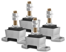 Marine Engine Motor Mount Set Replaces Yanmar 4LHA-STE - 519175-08300 - 119175-0