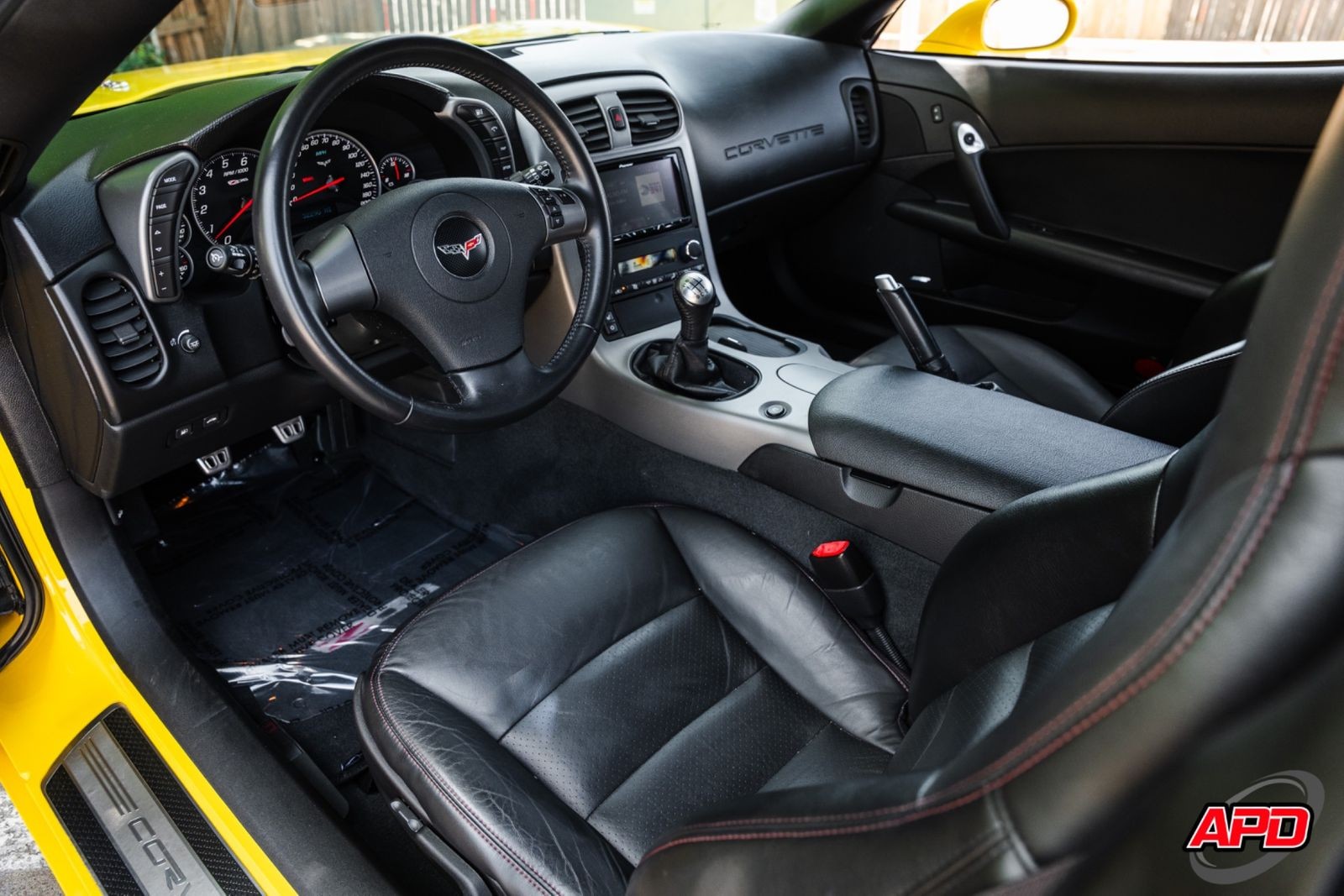 2007 Yellow Chevrolet Corvette Z06  | C6 Corvette Photo 2