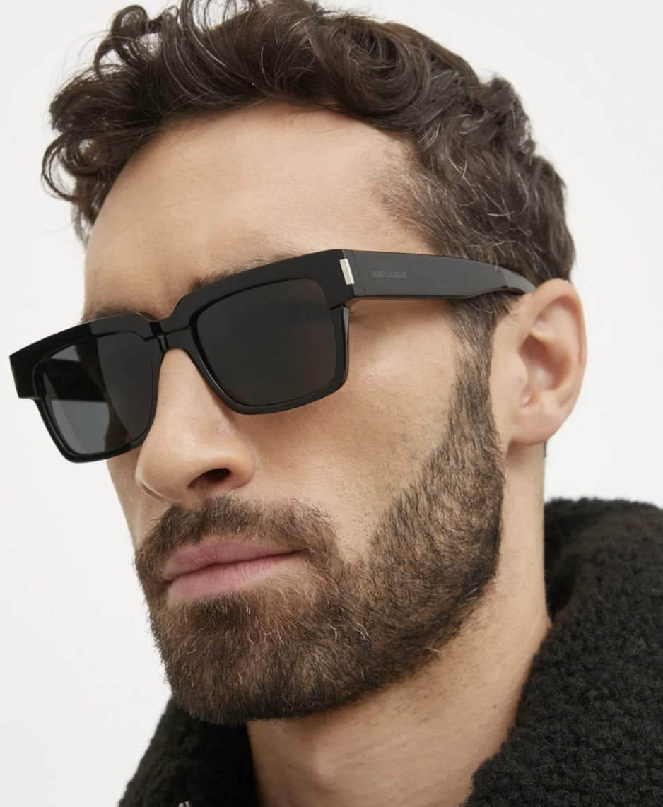 NUOVI occhiali da sole Yves Saint Laurent SL 732 F VADIM 002 55 mm 100% autentici