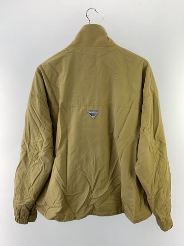 Columbia Military Jacket DESPAIR BAY DISPAIR M NYLON Beige SOLID Used - Picture 2 of 5