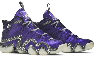 Adidas Kobe Crazy 8 Nightmare Before Christmas Mens Size 9.5 Purple Tried On