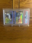 1999 Finest - Split Screen Ken Griffey Jr, Alex Rodriguez Dual Refractor PSA 8