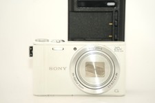 Sony Cyber-shot DSC-WX300 18.2MP Digital Camera - White for sale