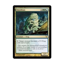 WotC MtG Dissension Omnibian (R) VG