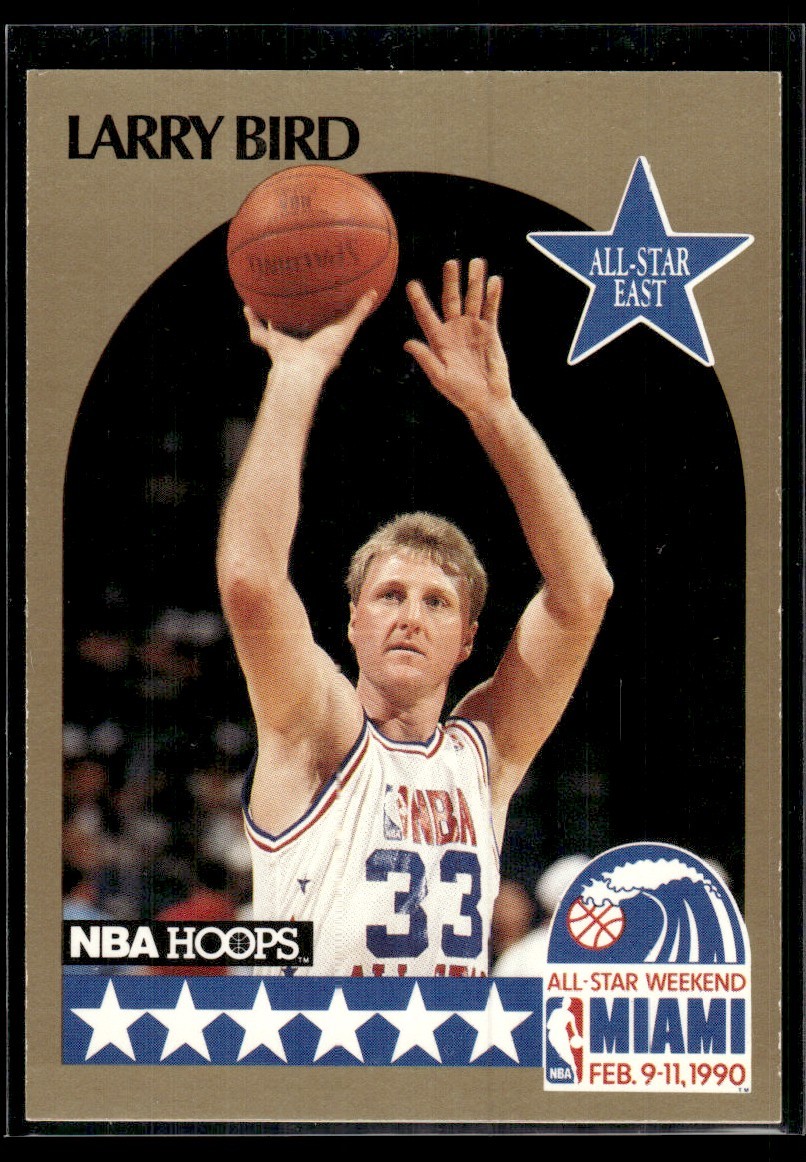 1990-91 Hoops Larry Bird Boston Celtics #2