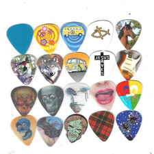 ''99 CENTS''....20 PCS Guitar Picks Acoustic Electric Plectrums Assorted Colors