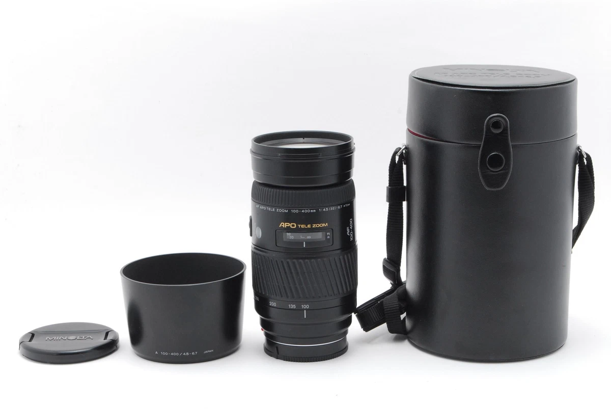 Minolta 100-400mm Focal Camera Lenses for sale | eBay