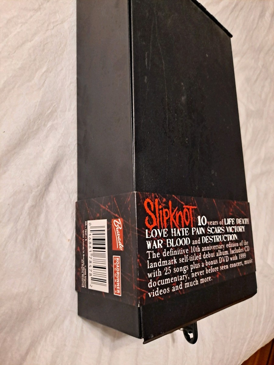 Limited Edition Slipknot 10Th Anniversary Deluxe Box X