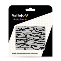 Vallejo ST-CAM004 Pixelated Modern Camo 125 X 125 Mm Camouflages Air (Us Import)