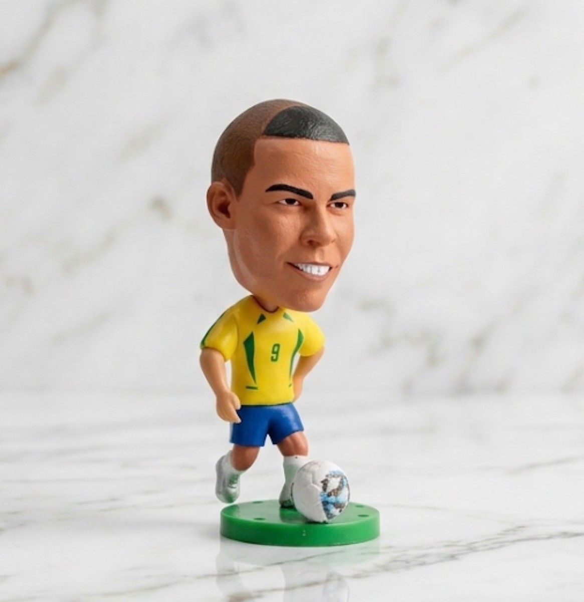 Ronaldo R9 Brazil Soccer Action Figure 2.5