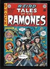 Cómic de terror Weird Tales of The Ramones 2005 lanzado n.º 53 con gafas 3D
