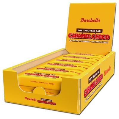 (42,20 /1kg) Barebells Soft Protein Bar Caramel Choco 12 Riegel je 55g