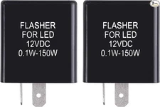 SpeedWare 2-Pin Silent Flasher Relay for LED Turn Signal - Hyper Flash-2