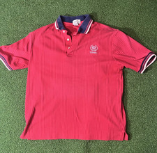 Vintage Blake & Hollister ribbed Cadillac polo made in the USA Size M