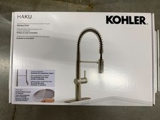 Kohler Haku Kitchen Faucet Stainless Steel - New/Open Box