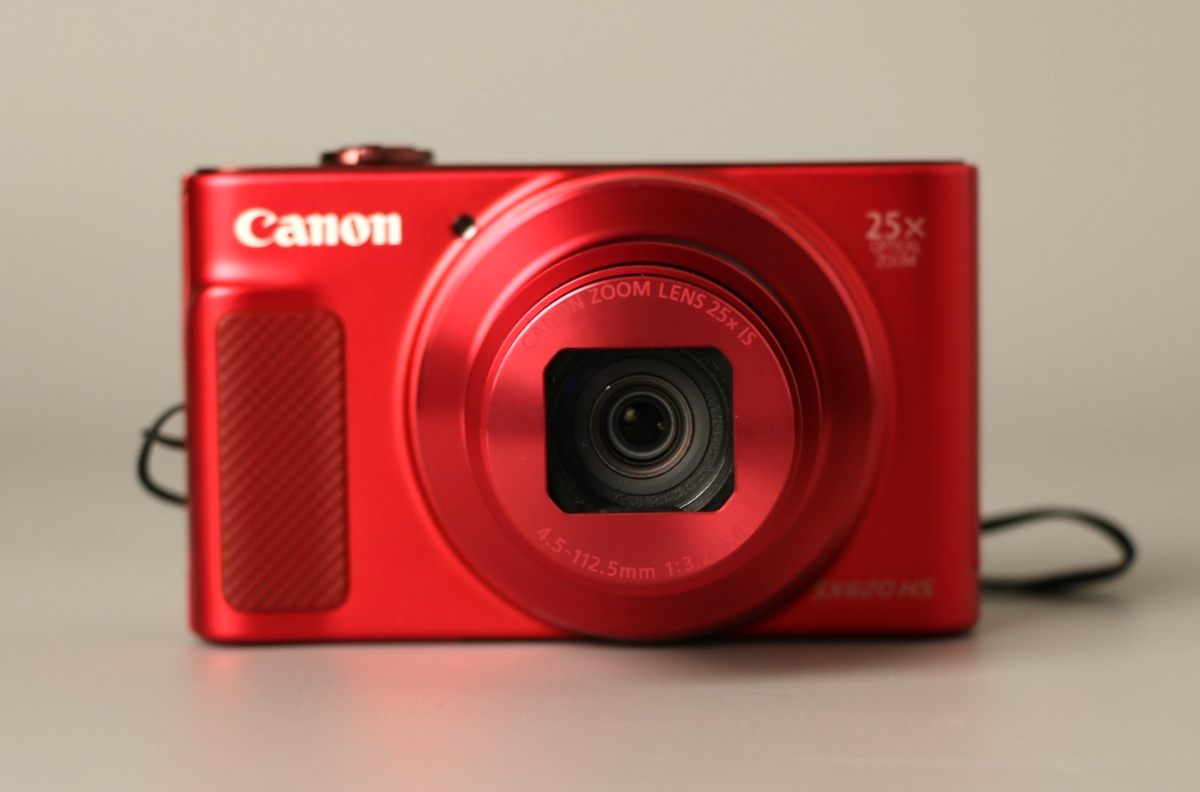 Near Mint Canon PowerShot SX620 HS Red 20.2MP Compact Digital