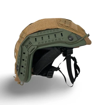 Guard Dog FAST Ballistic Helmet, Level 3A, Low Profile, Green