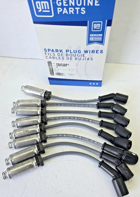 758EE Factory  Spark Plug Wires Set of 8 New for Chevy Chevrolet Silverado 1500