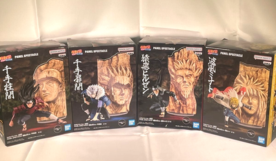Naruto Shippuden Panel Spectacle Minato Hiruzen Hashirama Tobirama
