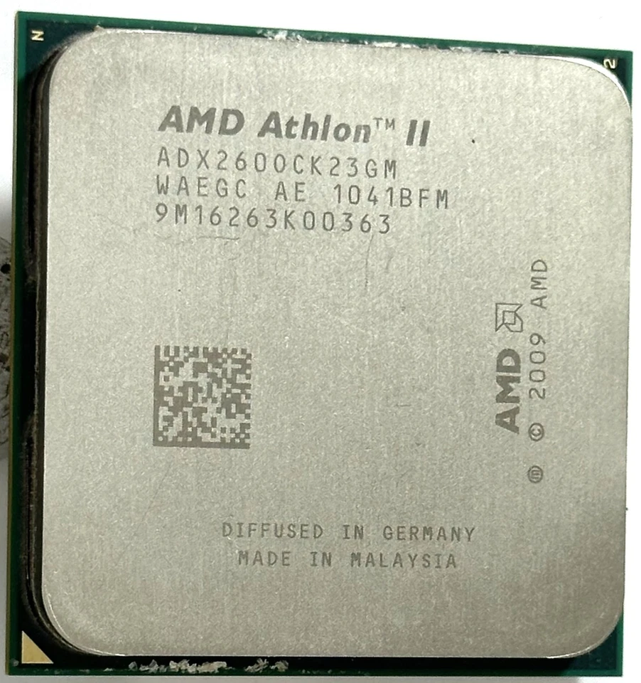 AMD Athlon ll ADX2600CK23GM Dual Core CPU Processor - Image 3 of 4