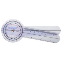 Goniometer Winkelmesser, Stellwinkel, Kurslineal, SchenkelläNge 15 Cm